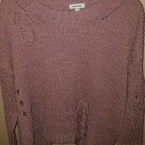 Distressed sweater size S/M